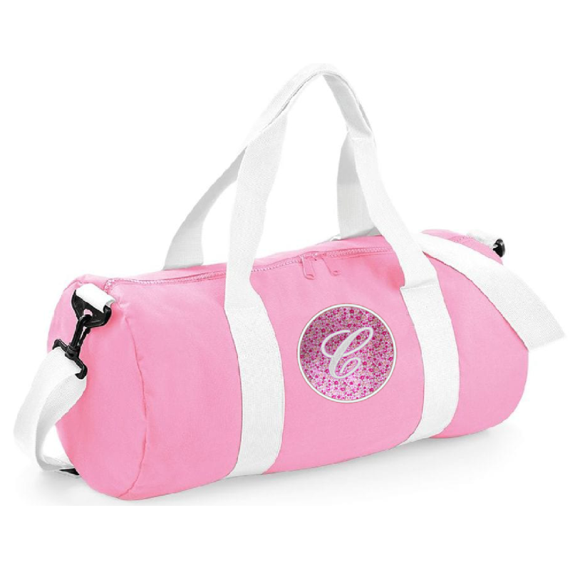 Sac polochon avec cercle en tissu personnaliséB