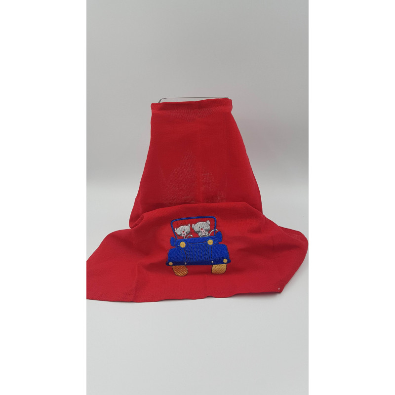 Serviette de table colorée brodée pour enfant 3 Serviette de table colorée brodée pour enfant 3