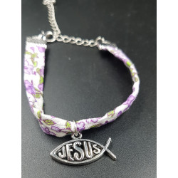 Bracelet Jésus dans poisson