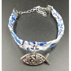 Bracelet Jésus dans poisson