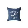 Coussin en jean personnalisé