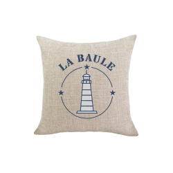 Coussin en lin personnalisé