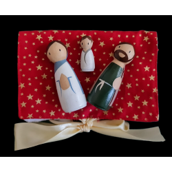 Pochette douillette pour crèche