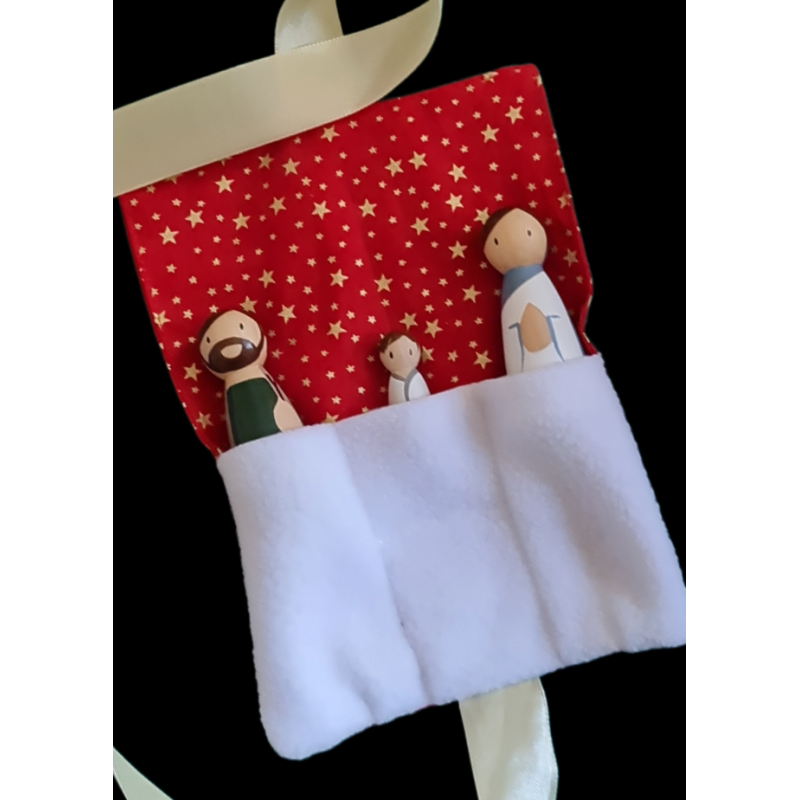 Pochette douillette pour crèche