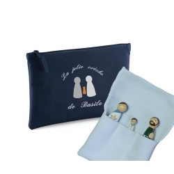 Trousse personnalisée et sa crèche