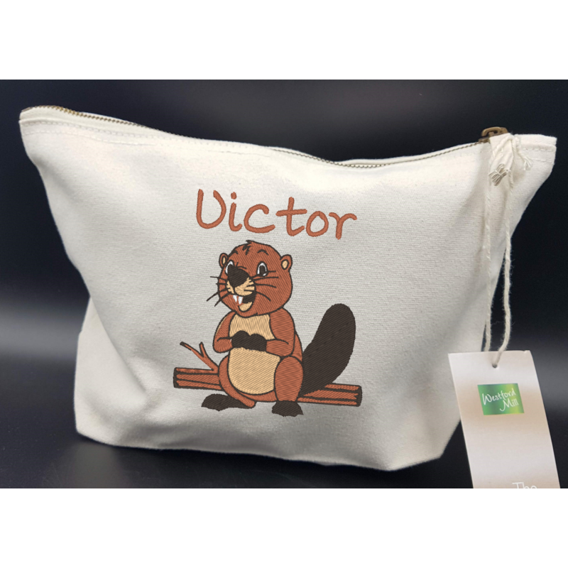 Pochette, trousse de toilette, voyage, fête, anniversaire, rentrée, vacances, naissance, cadeau personnalisé, personnalisé, brod Pochette, trousse de toilette, voyage, fête, anniversaire, rentrée, vacances, naissance, cadeau personnalisé, personnalisé, brod
