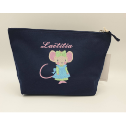 PETER RABBIT, Pochette, trousse de toilette, voyage, fête, anniversaire, rentrée, vacances, naissance, cadeau personnalisé, pers