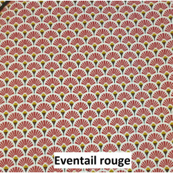 Bavoir élastiqué fait main brodé Monogramme