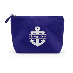 Trousse imperméable brodée dessin au choix