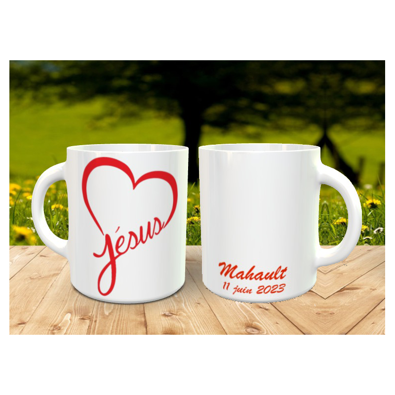 Tasse Jésus coeur