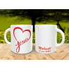 Tasse Jésus coeur