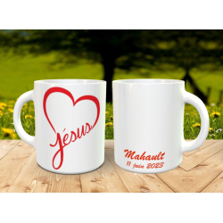 Tasse Jésus ou Marie