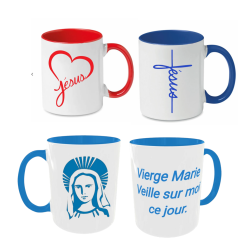 Tasse Jésus ou Marie