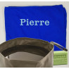 serviette de toilette brodée pour le camp scout