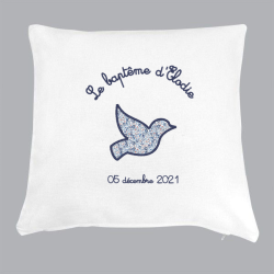 Coussin pour baptême