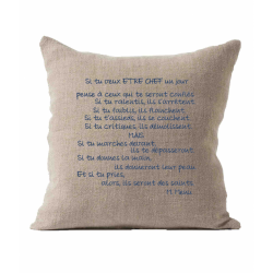 Coussin pour les chefs