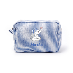 Trousse rayée brodée Petit bateau