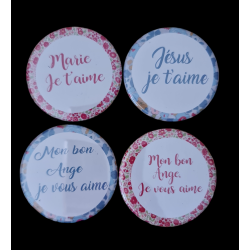 Magnet...Marie ou Jésus Je t'aime