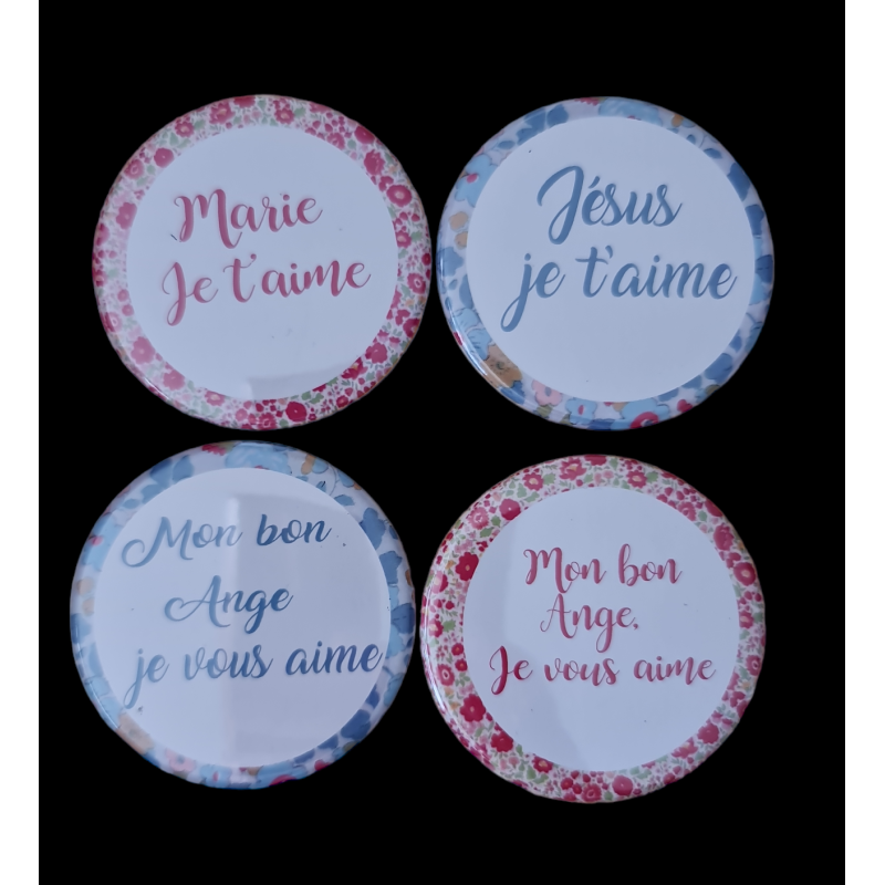 Magnet...Marie ou Jésus Je t'aime