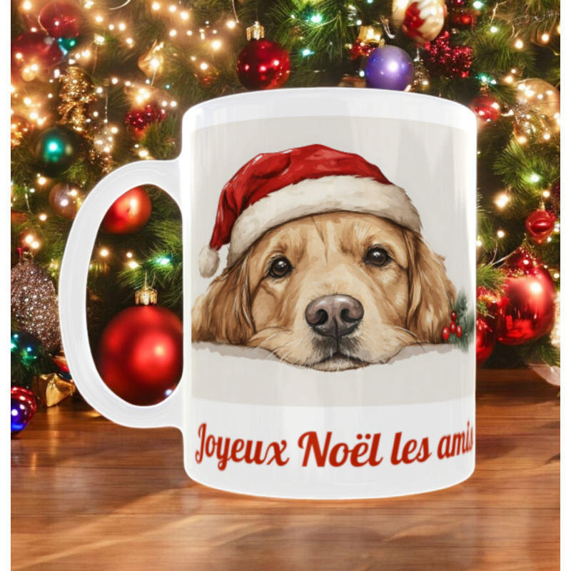 Tasse de Noël Golden Tasse de Noël Golden