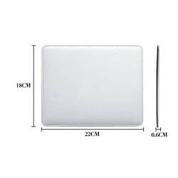 Tapis de souris lapine en hiver