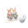 Tapis de souris lapine en hiver
