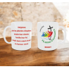 tasse sublimée avec le logo du jubilé et une personnalisation
