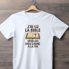 T-shirt J'ai lu la bible
