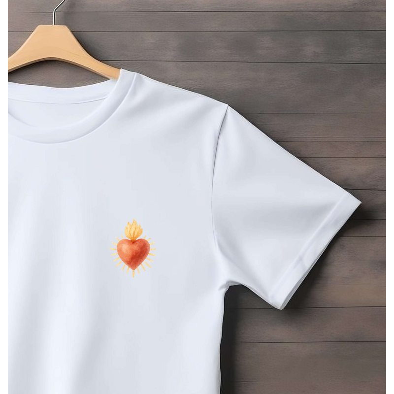 T-shirt cœur sacré T-shirt cœur sacré