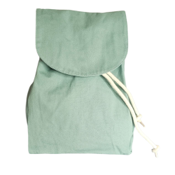 Sac à dos brodé avec couronne de fleurs