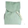 Sac à dos brodé avec une jolie tête de licorne