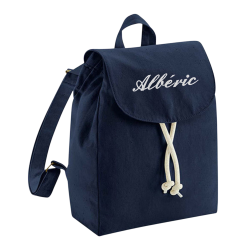 Sac à dos brodé avec Pierre lapin
