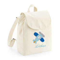 Sac à dos brodé avec Pierre lapin