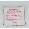 Coussin Vierge en liberty