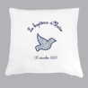 Coussin Vierge en liberty