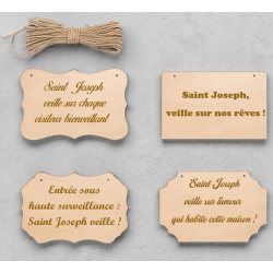 Planche de porte Saint Joseph