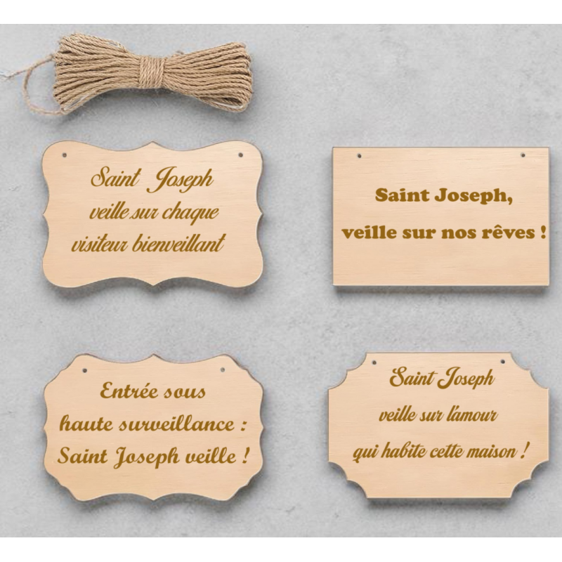 Planche de porte Saint Joseph