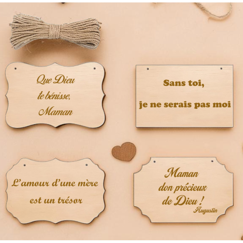 Planche de porte Maman