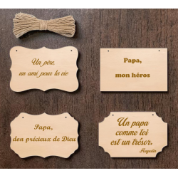 Planche de porte Papa