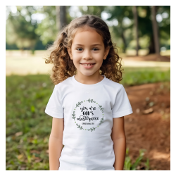 T‑shirt coton imprimé DTF – blanc ou marine