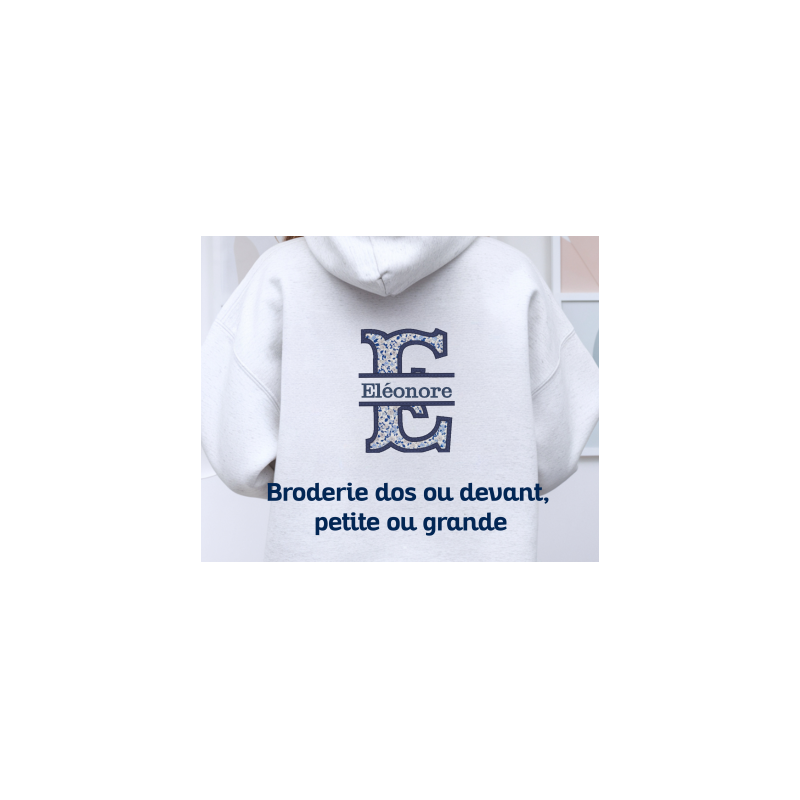 Sweat scout brodé personnalisé SUF ou SGDF