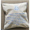 Coussin prière scoute imprimée