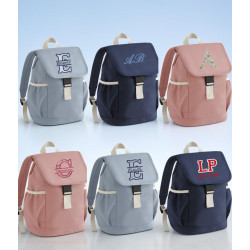 Sac à dos brodé Initiale