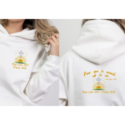 Sweat scout brodé personnalisé SUF ou SGDF