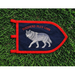 Fanion scout personnalisé pour patrouille