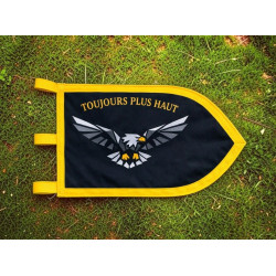 Fanion scout personnalisé pour patrouille