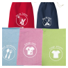 Lot de 5 sacs de camp scouts imprimés