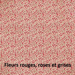 Bouillotte sèche modèle Fleurs roses