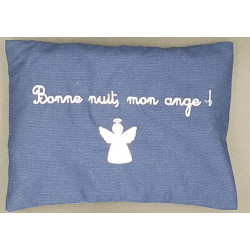 Bouillotte brodée Modèle Bonne nuit mon ange