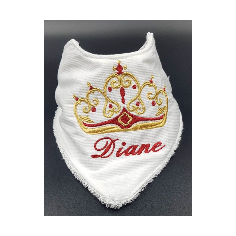 Bavoir Bandana Princesse